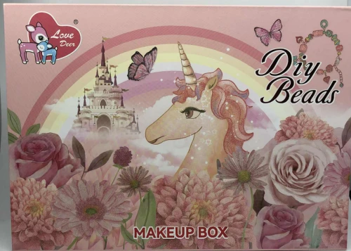 Szkatułka z kosmetykami, zestaw do makijażu Makeup Paleta Cieni 25/18/8
