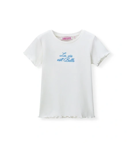 Koszulka dziewczęca ORIGINAL MARINES DGP3032F biała