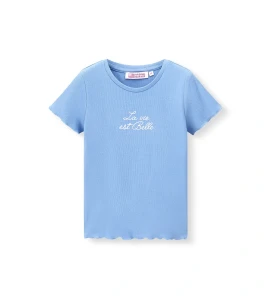 Koszulka dziewczęca ORIGINAL MARINES DGP3032F błękitna