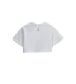 Koszulka dziewczęca ( crop top ) ORIGINAL MARINES DGP1053NF biel