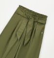 Eleganckie spodnie dziewczęce SARABANDA G556/00 khaki