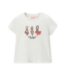 Koszulka dziewczeca ORIGINAL MARINES DGP3119F biała