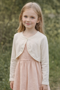 Bolerko dziewczęce MAYORAL 320 śmietankowe