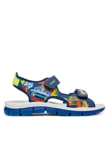 Sandałki chłopięce Hot Wheels PRIMIGI 1397800 granatowe