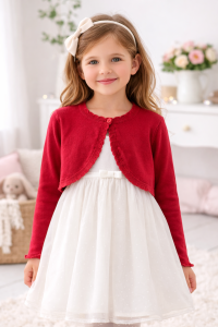 Bolerko dziewczęce MAYORAL (314) długi rękaw zapinany na 1 guzik