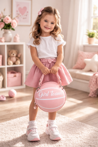 Torebka piłka do koszykówki ORIGINAL MARINES DGPA9014F różowa