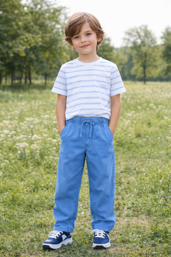 Spodnie chłopięce ORIGINAL MARINES DGP2147B błękit