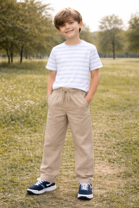 Spodnie chłopięce ORIGINAL MARINES DGP2147B beżowe