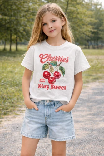 Koszulka dziewczęca ORIGINAL MARINES DGP3181F biel