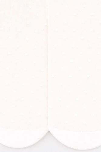 Rajstopy w groszki ażurowe MAYORAL 9701 kremowe