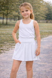 Spodenki dziewczęce iDO 4.G524/00 białe