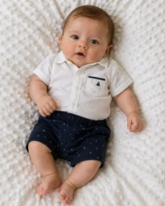 Komplet chłopięcy MAYORAL (1251) koszula i spodenki