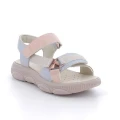 Sandałki dziewczęce PRIMIGI 1390622 niebieski/różowy
