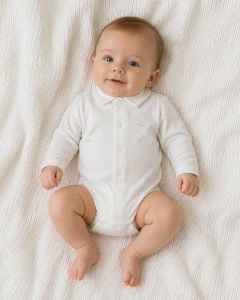 Body koszulowe dla noworodka MAYORAL 2797 kremowe