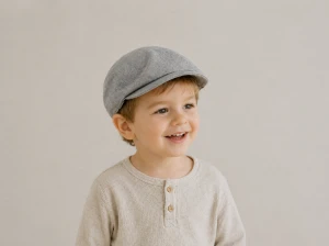 Kaszkiet dla chłopca ARTEX szary
