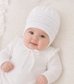 Czapka dziewczęca JAMIKS TITA biała