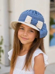 Kapelusz dziewczęcy MAYORAL 10973 niebieski