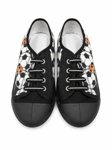 Kapcie chłopięce VIGGAMI czarne/wzór