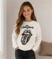 Bluza dziewczęca ORIGINAL MARINES DFAV3712F kremowa
