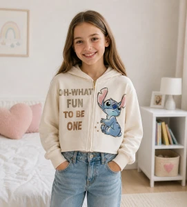 Bluza dziewczęca ORIGINAL MARINES DFAV3607F kremowa