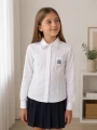 Koszula dziewczęca SLY 25749 biała