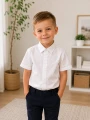 Koszula chłopięca JANKES 36289 biała