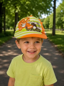 Czapka chłopięca 36590 zielona