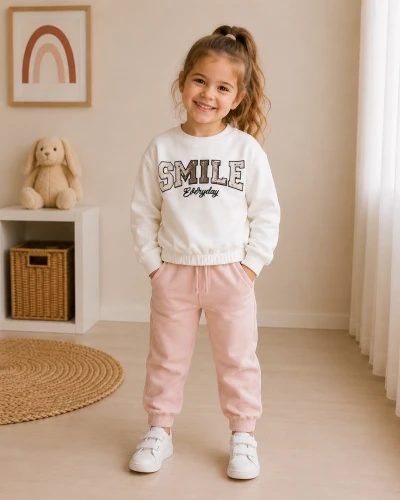 Bluza dziewczęca ORIGINAL MARINES DEA3549F śmietankowa