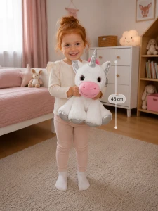Jednorożec biały 45 cm