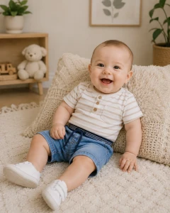 Bermudy chłopięce MAYORAL 1289 jasny jeans