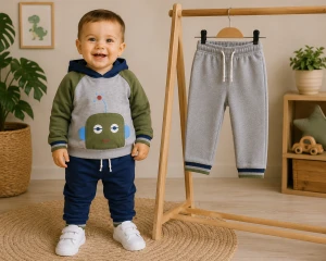 Dres z 2 parami spodni dla chłopca MAYORAL 2822 szary, zielony