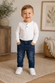 Spodnie chłopięce MAYORAL 4531 ciemny jeans