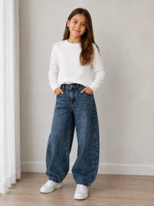 Spodnie dziewczęce ORIGINAL MARINES DGA2549B jeans