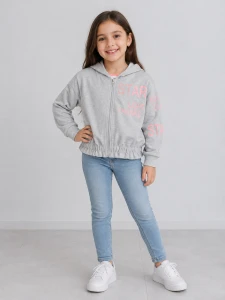Bluza dziewczęca iDO 4.4503/00 szara