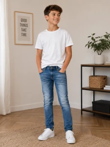 Spodnie chłopięce MAYORAL 516 jeansowe