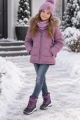 Buty dziewczęce Primigi 6855322 fiolet