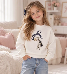 Bluza dziewczęca ORIGINAL MARINES DGA3549F biel
