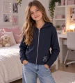 Bluza dziewczęca ORIGINAL MARINES DGA3570F granatowa