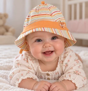 Czapka dziecięca MAJA NADIA paseczki