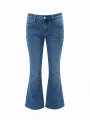 Spodnie dziewczęce dzwony jasny jeans