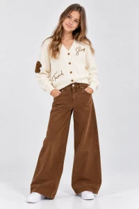 Sweter dziewczęcy SARABANDA H504 biały