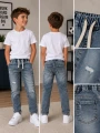 Spodnie chłopięce jogger MAYORAL 4513 jeansowe
