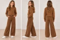 Sweter dziewczęcy iDO 4.3905/00 karmelowy
