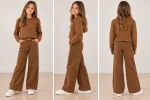 Sweter dziewczęcy iDO 4.3905/00 karmelowy