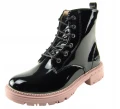 Buty dziewczęce WOJTYŁKO 5Z24111C czarne
