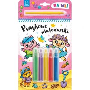 Piaskowe malowanki. Na wsi