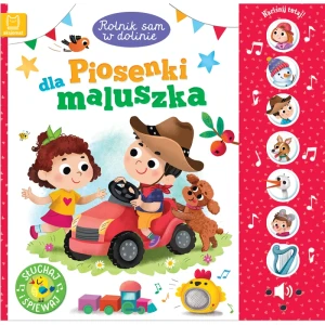 Rolnik sam w dolinie. Piosenki dla maluszka. Słuchaj i śpiewaj!