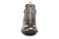 Buty dziewczęce GEOX J8449B srebrne z kokardą