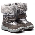 Buty dziewczęce PRIMIGI 2378711 grafitowe śniegowce