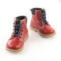 Buty chłopięce EMEL E2552-10 czerwone trapery
